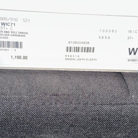 Alexander McQueen Leather Sandals - Picture 4 of 8